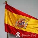 MASTIL BANDERA DESPACHO METAL DORADO C BASE