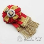 ESCARAPELA ENSEÑANZA MILITAR. PROFESORADO. - Imagen 2