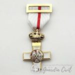 MEDALLA CRUZ AL MERITO MILITAR DISTINTIVO BLANCO - Imagen 4