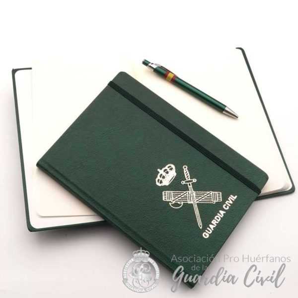 MOLESKINE A-5 POLIPIEL C ESCUDO DORADO