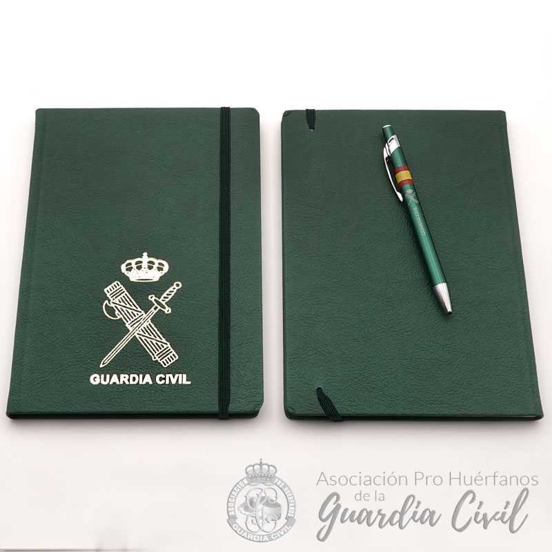 MOLESKINE A-5 POLIPIEL C ESCUDO DORADO