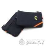 MONEDERO AZUL H.L + BANDERA 12 x 8 DOBLE CREMALLERAS