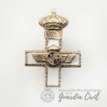 PIN  MEDALLA MÉRITO AERONAÚTICO DISTINTIVO BLANCO