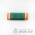 PESTAÑA SOLA AUTOMONTAJE  MEDALLA  MÉRITO POLICIAL DISTINTIVO BLANCO