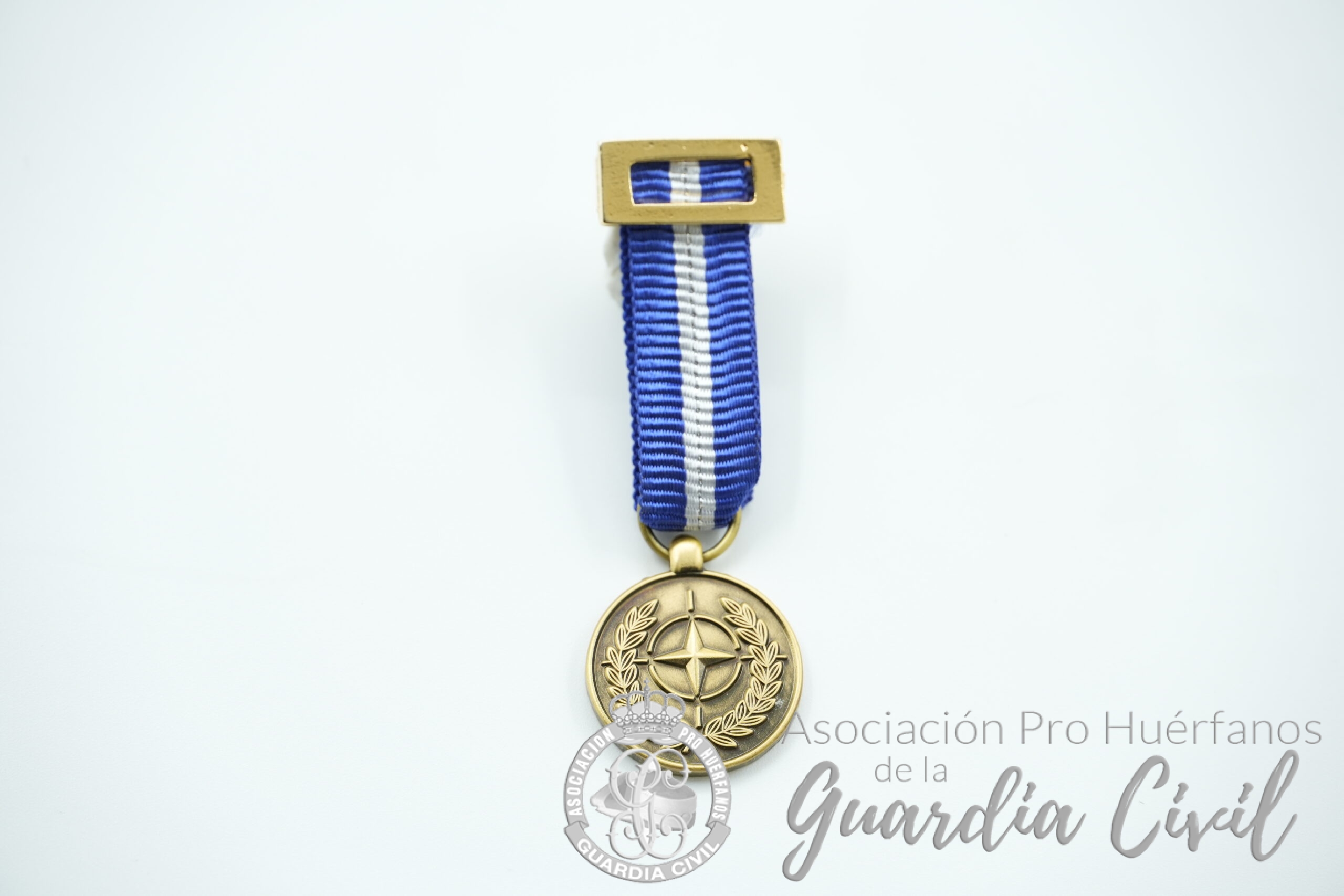 OMMIO5 MEDALLA MINIATURA OTAN NO ART. 5 - Imagen 1