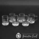 PACK 6 CHUPITOS JARRITA LOGO TRAFICO (2.8 cl x 5 cm. alto)