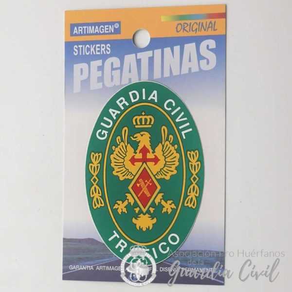 PEGATINA VINILO GC TRAFICO OVAL 45X65 MM GTR122