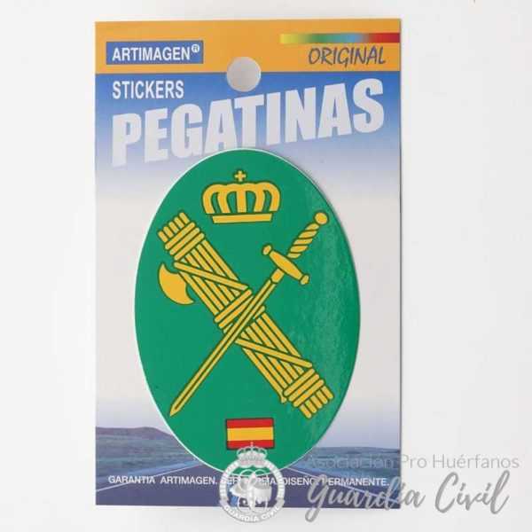PEGATINA VINILO OVALO HAZ LICTORES 50 X 60 RF. GC110