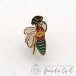 PINS POLILLA CON TRICORNIO
