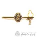 PISACORBATA OVAL DORADO CLAVOS ANAG.GC GC140