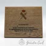 PLACA SUBLIMACIÓN MADERA CLARA 23X19