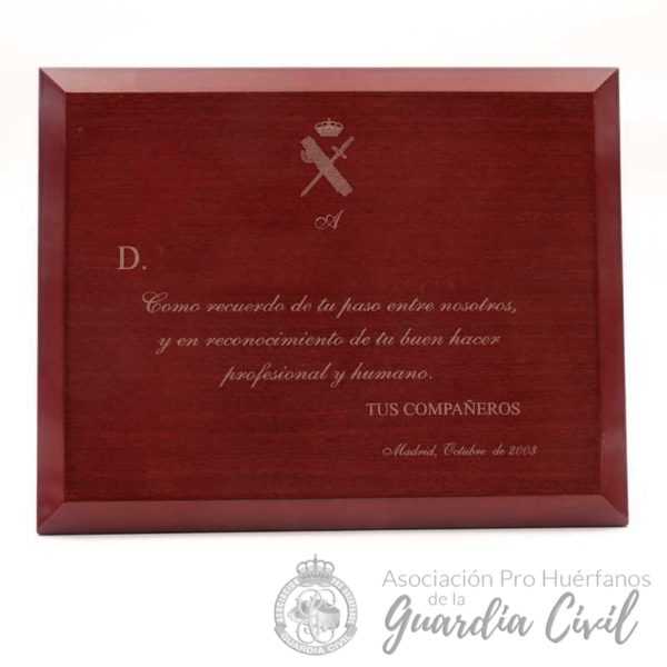 PLACAS GRABADAS REF. 108