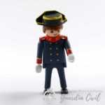 PLAYMOBIL - GUARDIA CIVILT. G. GALA AZUL (BODA) REF-8