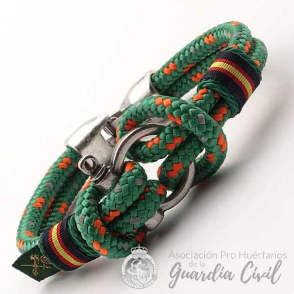 PULSERA REGATTA VERDE JASPEADO PHF-128-1G0