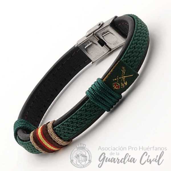 PULSERA WAKE UP VERDE HILO BEIGE PHF-121-1R