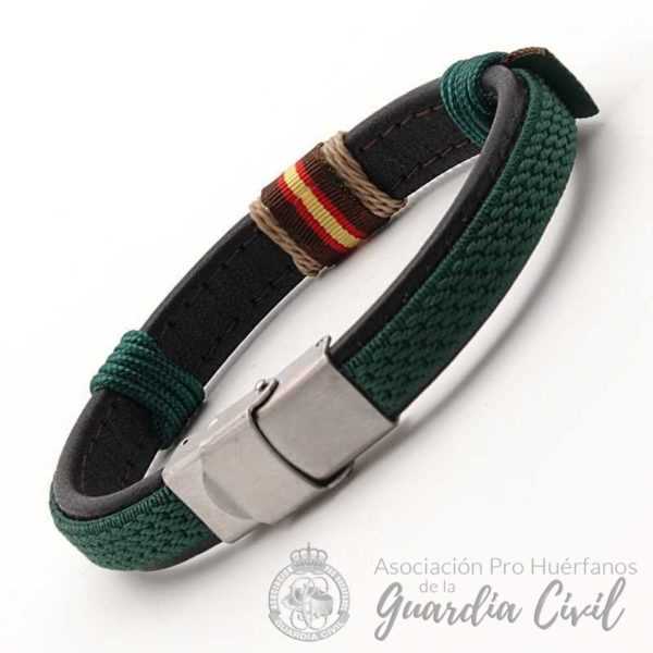 PULSERA WAKE UP VERDE HILO BEIGE PHF-121-1R