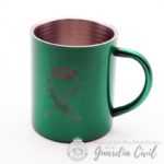 TAZA ACERO VERDE