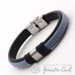 WAKE UP RAYADA AZUL CN AZUL M Y ACERO 121-4HS-4AA