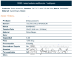 BOLSO TACTICO NYLON  NEGRO , 20 L. - Imagen 2
