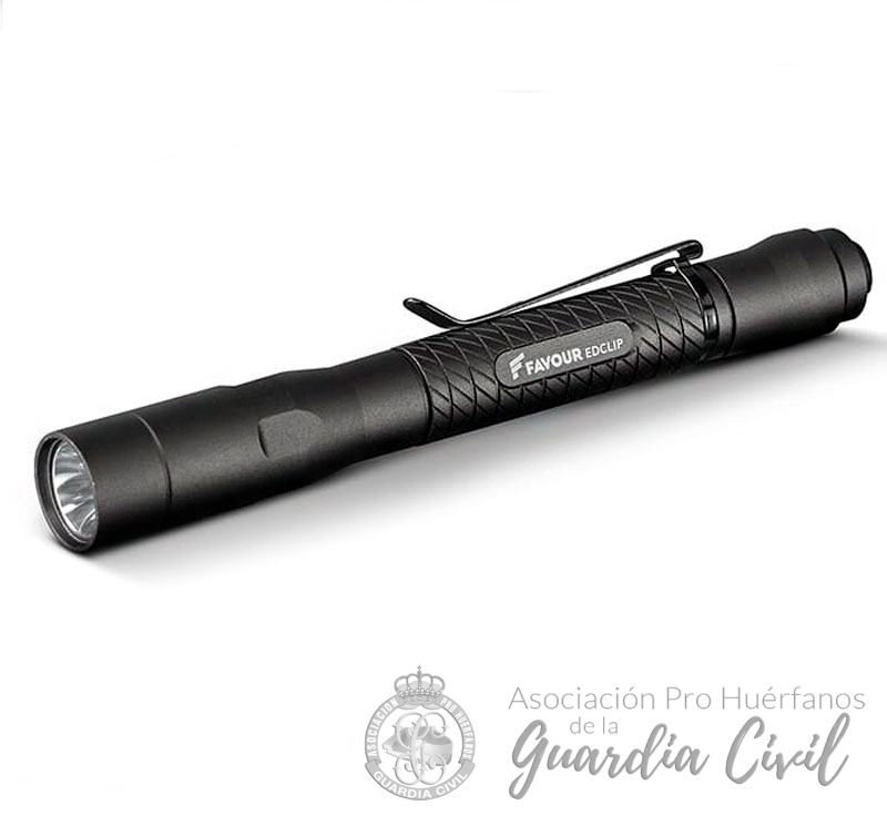 fav LINTERNA LUZ TÁCTICA 250 LUMENES, LED BLANCO. RESISTENTE AGUA. - Imagen 1