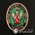 DISTINTIVO  ANTIGUO CURSO DE TRÁFICO (OVALO PLACA) - Imagen 2