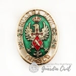 DISTINTIVO  ANTIGUO CURSO DE TRÁFICO (OVALO PLACA)
