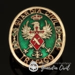 DISTINTIVO  ANTIGUO CURSO DE TRÁFICO (OVALO PLACA) - Imagen 3