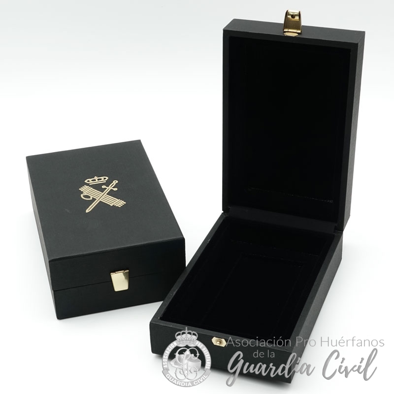 w334 ESTUCHE CUBO PRISMA DE CRISTAL DE 5,5 X 12 CM - Imagen 1