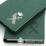Agenda de bolsisllo c/verde c/escudo en seco año 2027. - Imagen 5