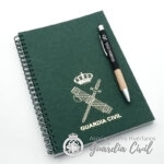 CUADERNO ESPIRAL LATERAL IZQU. A-5  PLASTICO C/ ESC ORO - Imagen 3