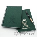 CUADERNO ESPIRAL LATERAL IZQU. A-5  PLASTICO C/ ESC ORO - Imagen 4
