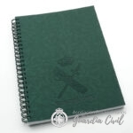 CUADERNO ESPIRAL A-5 POLIPIEL C/ ESC  SECO