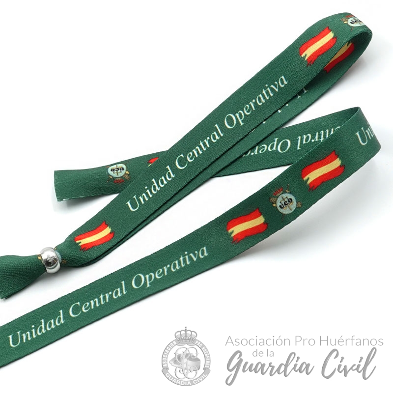 z63 PULSERA DE TELA SUBLIMADA UCO - Imagen 1
